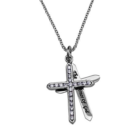 Women's CZ Twin Cross