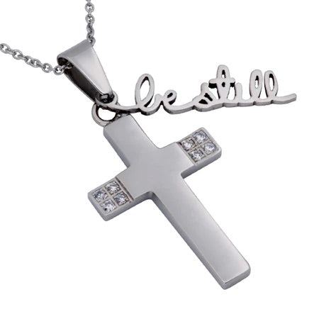 Women's CZ Handwriting Necklace