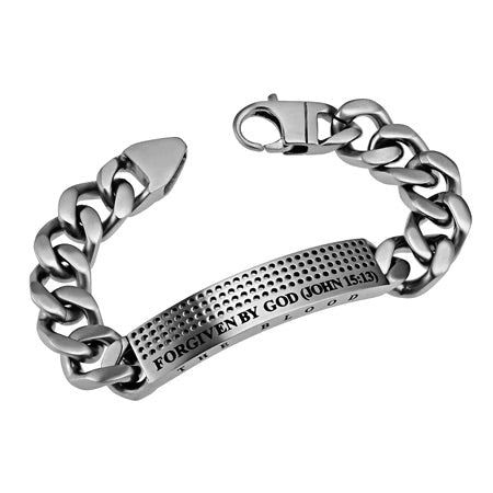 Men's Silver Sport Bracelet