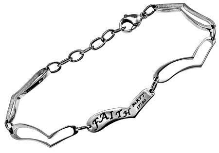 Women's Heart Link Bracelet